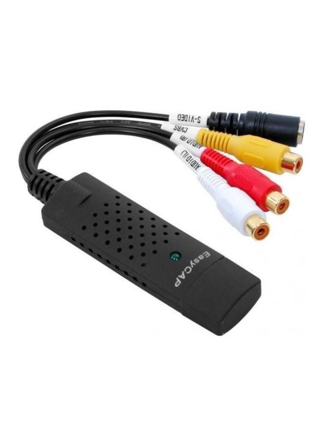 USB VHS To DVD Converter Black/White/Red