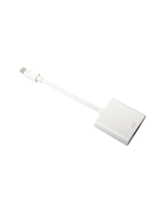 Generic - VGA Female To Mini DisplayPort Cable Adapter For Apple MacBook Pro 13/13.3-Inch White - Image 1