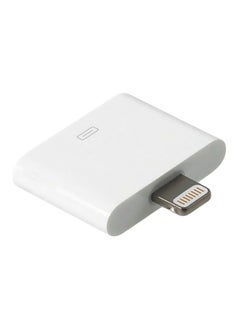 8 Pin To 30 Pin Lightning To Data Sync Charger Adapter For Apple iPhone 4/iPad 5 White/Silver