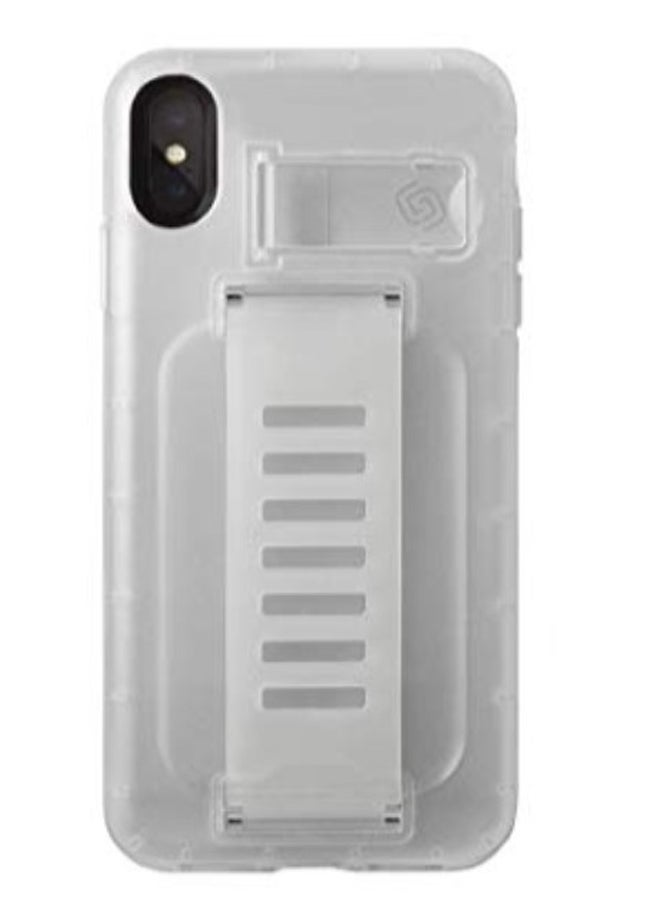 جريب 2 يو غطاء حماية مزوَّد بمسند دعم لهاتف آيفون XS ماكس من أبل