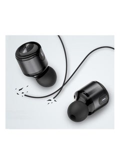 Awei Bluetooth Wireless In-Ear Earphone With Charging Case Grey  - Image 3