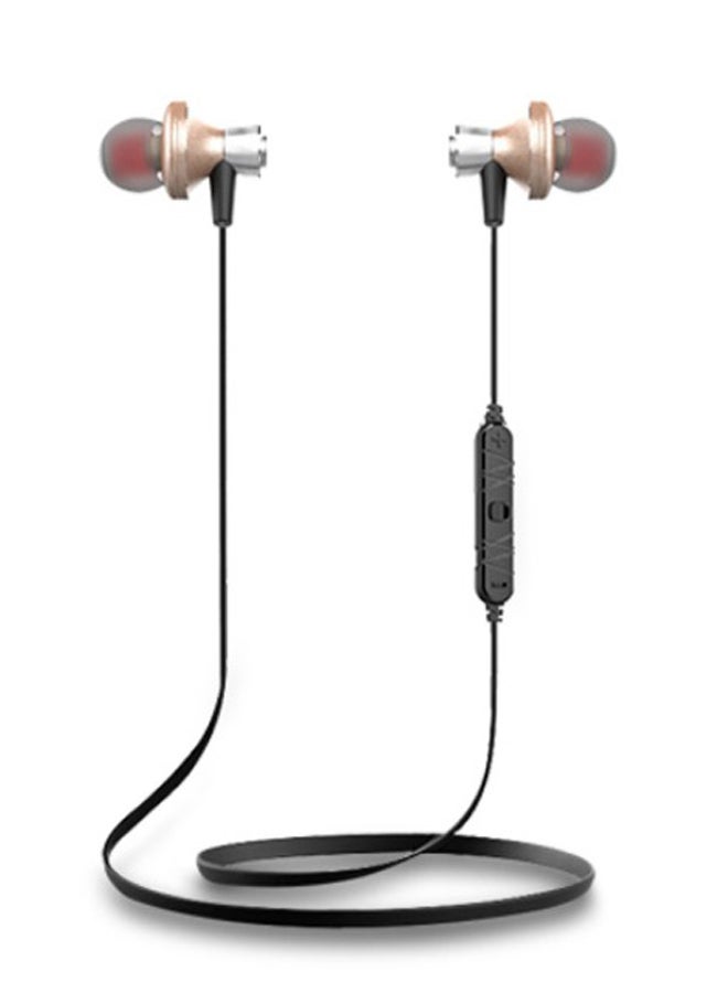 أوي سماعة أذن داخلية لاسلكية بخاصية البلوتوث ذهبي/ أسود - Image 1