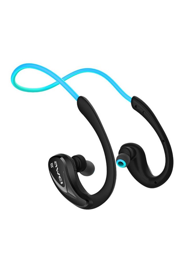 Awei Sport Bluetooth Wireless In-Ear Earphone Blue/Black - Image 1