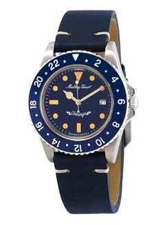 Men's Rolly Vintage Swiss Made Analog Watch H900ALBU - 40 mm - Blue