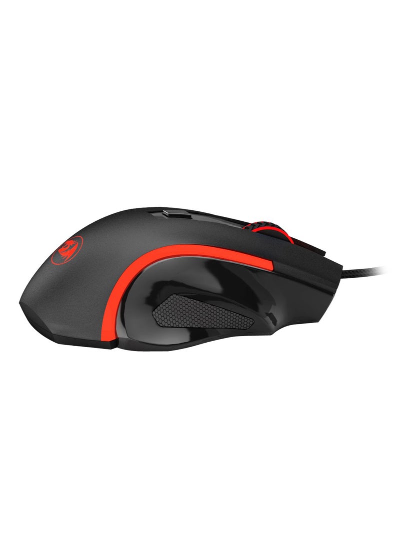 REDRAGON Redragon M606 Nothosaur Gaming Mouse with Optical Sensor 3200 DPI, 6 Buttons (Black)  - Image 4