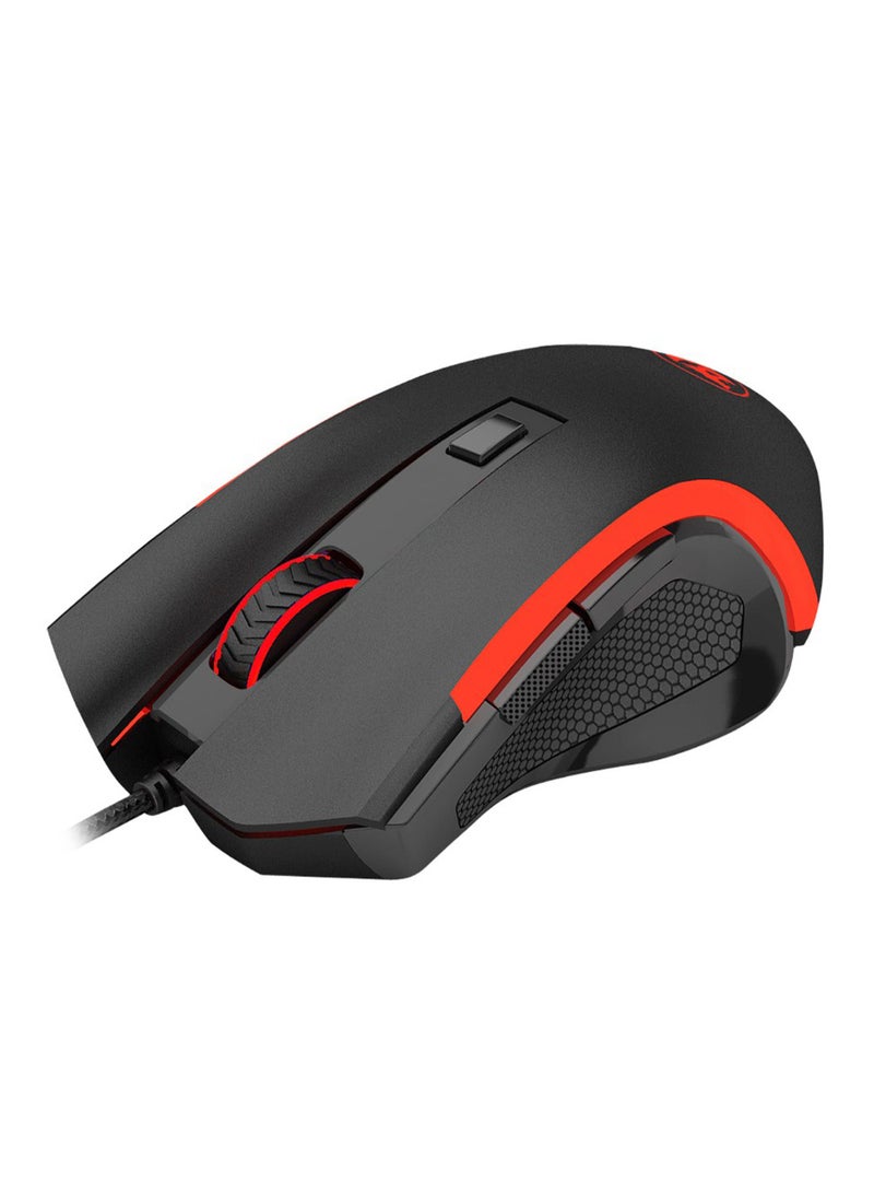 REDRAGON Redragon M606 Nothosaur Gaming Mouse with Optical Sensor 3200 DPI, 6 Buttons (Black)  - Image 2