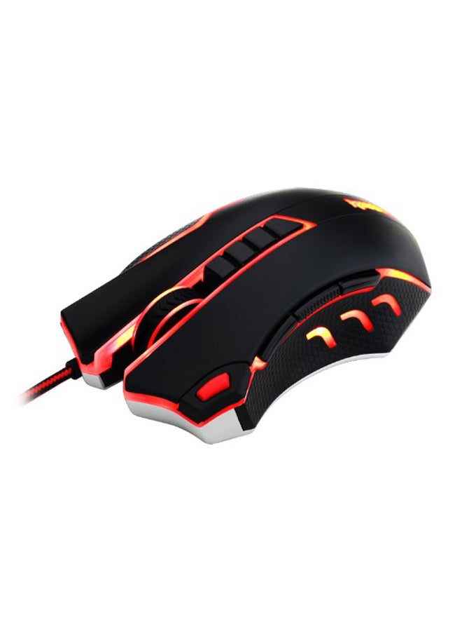 REDRAGON Programmable Wired Gaming Mouse Black/Red - Image 2