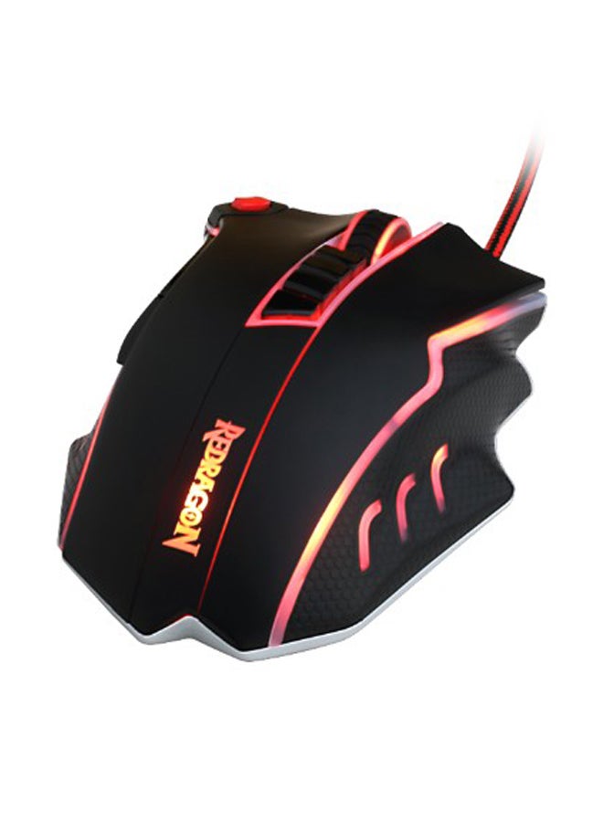 REDRAGON Programmable Wired Gaming Mouse Black/Red - Image 4
