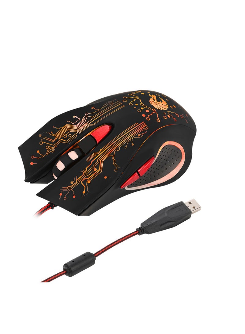 HXSJ LED Wired Gaming Mouse  - Image 2