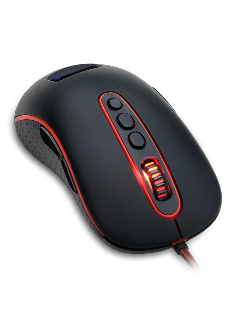 REDRAGON - M906 Cobra Chroma 4000 Dpi, 9 Programmable Buttons Gaming Mouse - Image 1