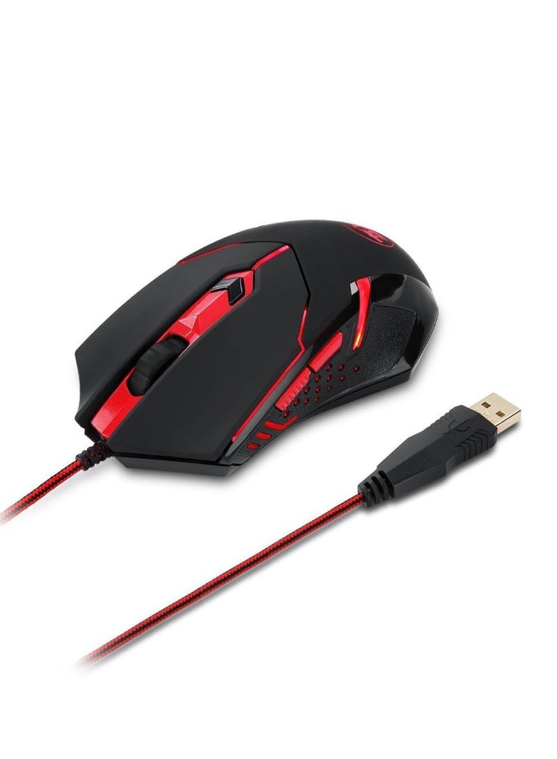 Wired Programmable Optical Gaming Mouse Black/Red - v1553898066/N22795287A_6