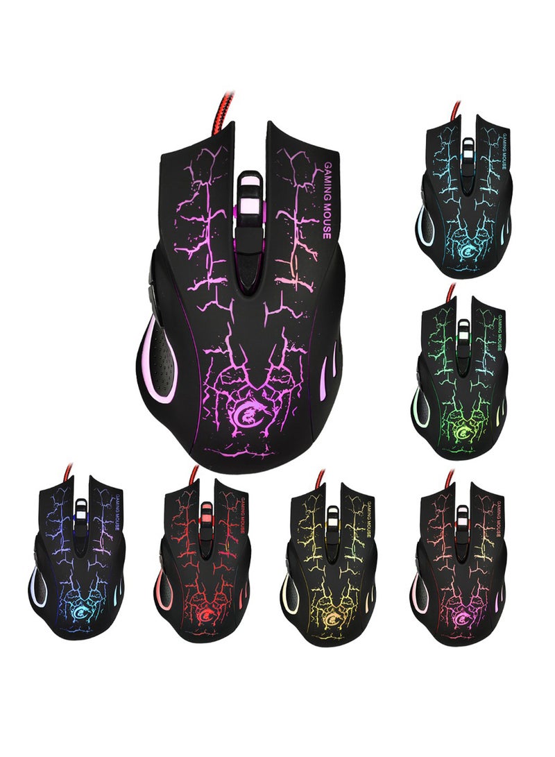 HXSJ Wired Optical Gaming Mouse - Image 4