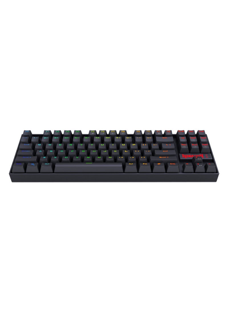 REDRAGON - Kumara Mechanical Gaming Keyboard Black And Red - Image 1