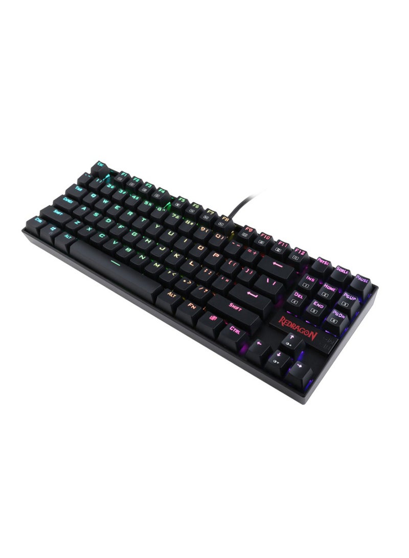 REDRAGON - Kumara Mechanical Gaming Keyboard Black And Red - Image 1