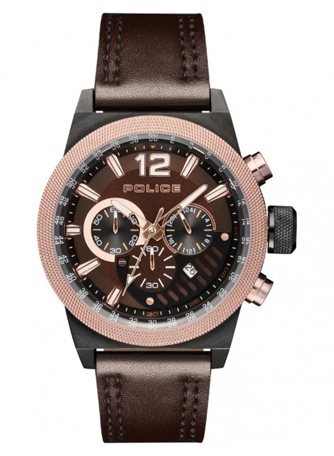 بوليس ساعة يد كرونوغراف لادبروك طراز P 15529JSBBN-12
