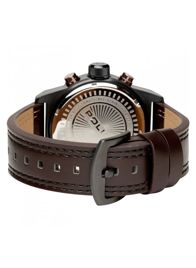 بوليس ساعة يد كرونوغراف لادبروك طراز P 15529JSBBN-12