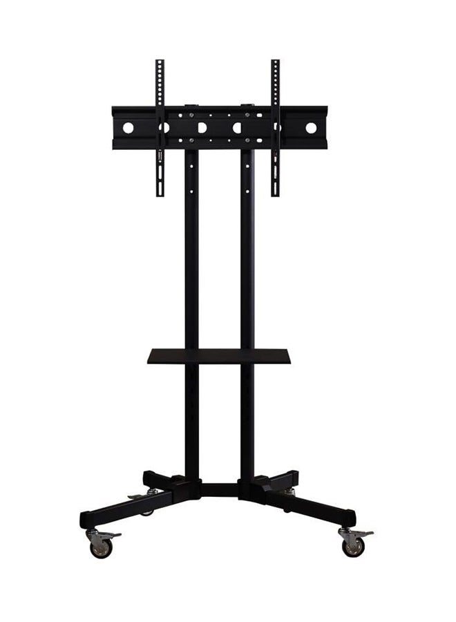 Alpha - TV Floor Stand Trolley With Wheels For LED and LCD Screen 32 to 65 - Image 1