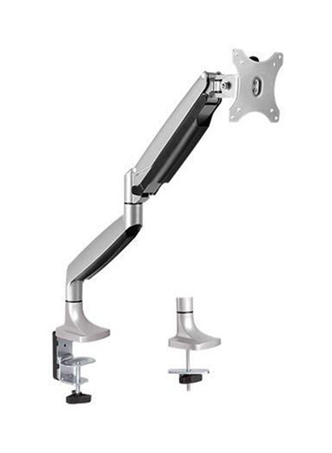 حامل للمكتب والطاولة Ldt10-C012 للشاشات مقاس 13 بوصة طراز Tmwm-3016 لون أسود فضي