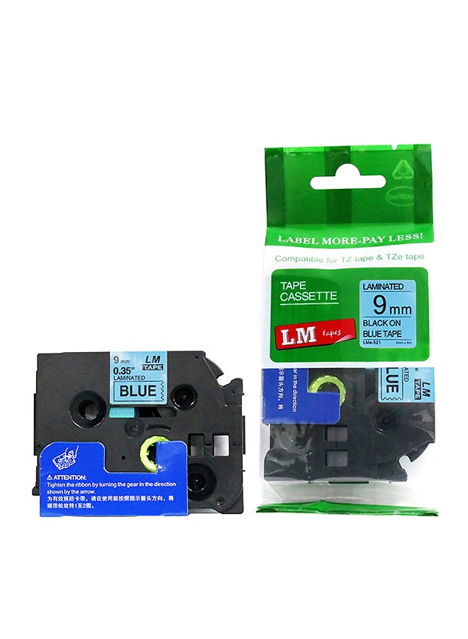 brother Tze521 9Mm Blk/Blue