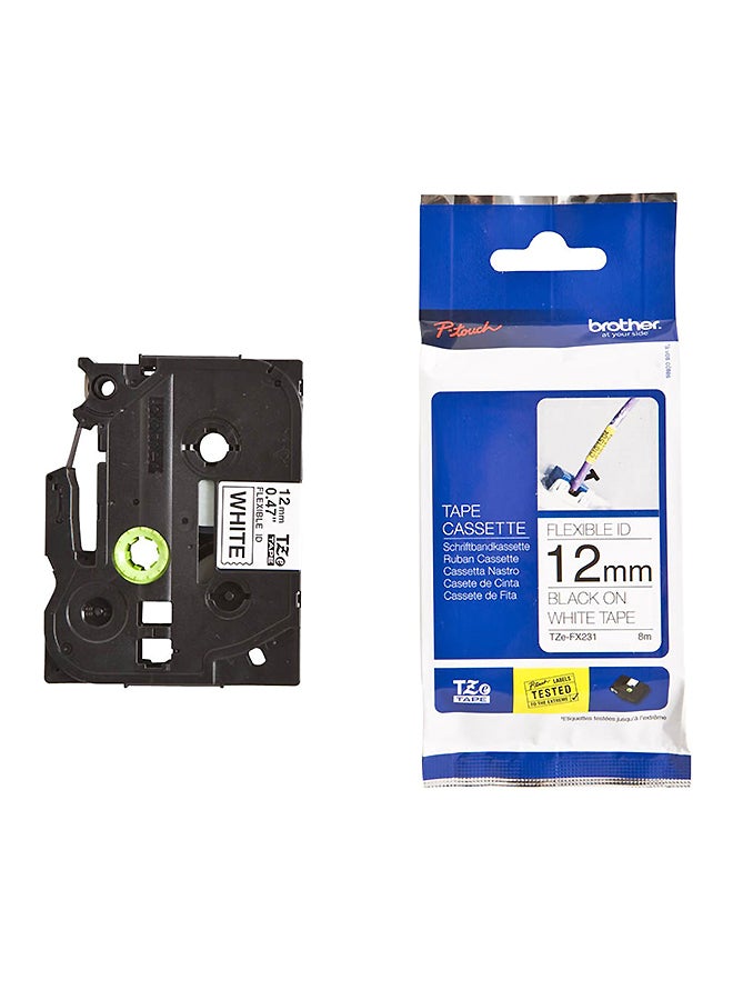 brother Tzem931 12Mm /Mat Silver Label