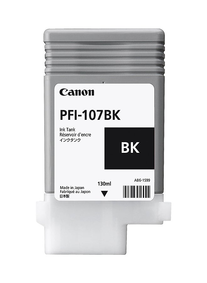 Canon PFI107  Ink Cartridge Black