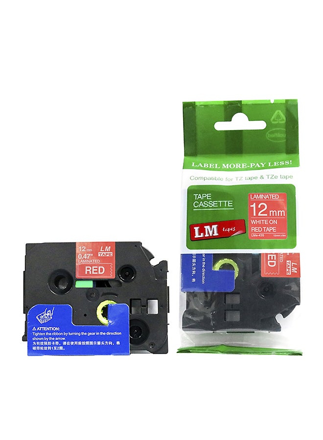 brother Tze435 12Mm  Label
