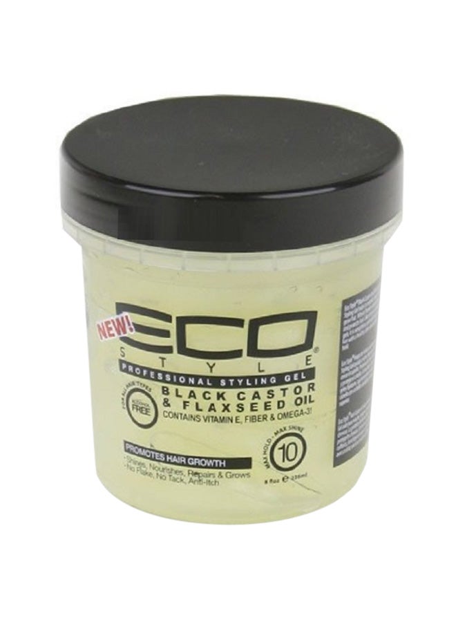 Eco Styler Black Castor Oil Gel- 8Oz