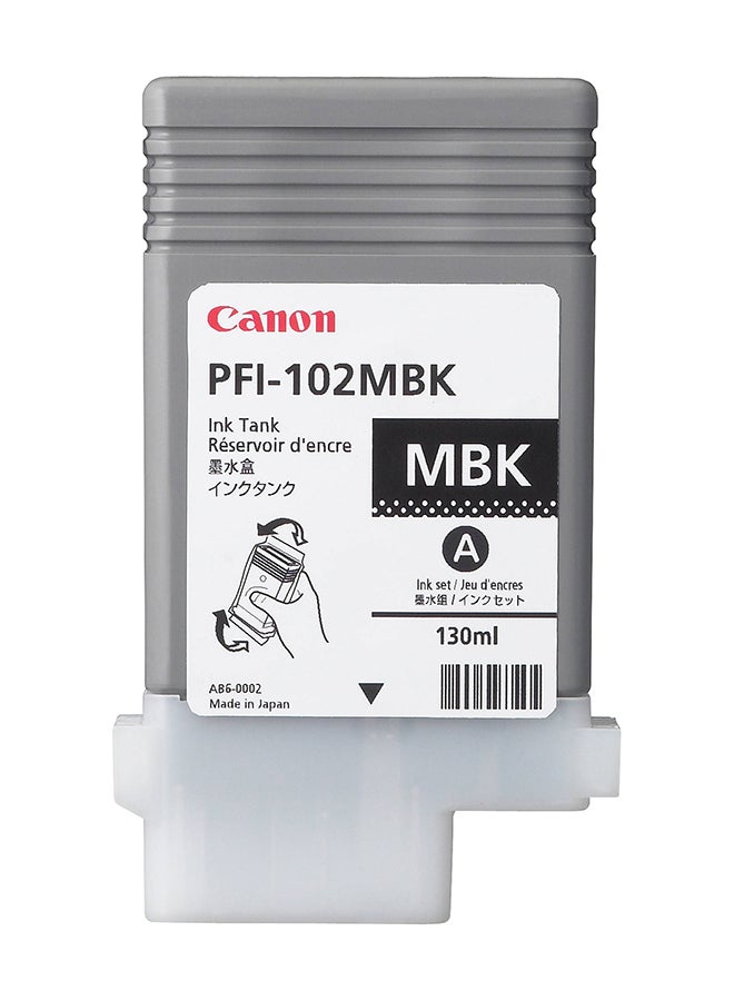 كانون خرطوشة حبر طراز بي إف آي 102 من كانون أسود