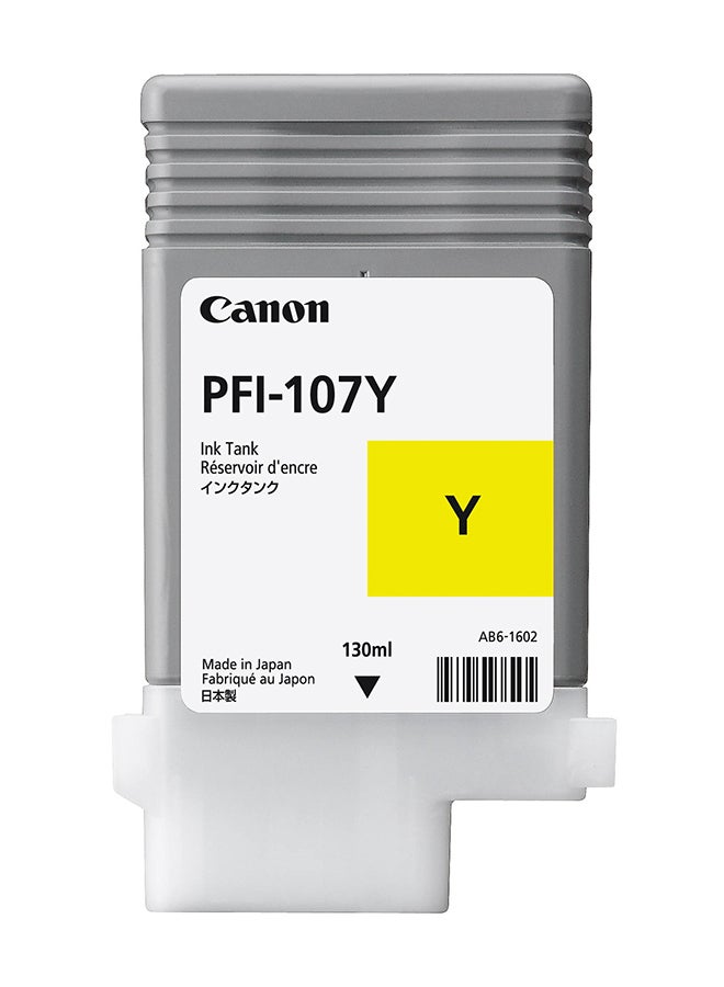 Canon PFI-107Y Ink Toner Cartridge Yellow