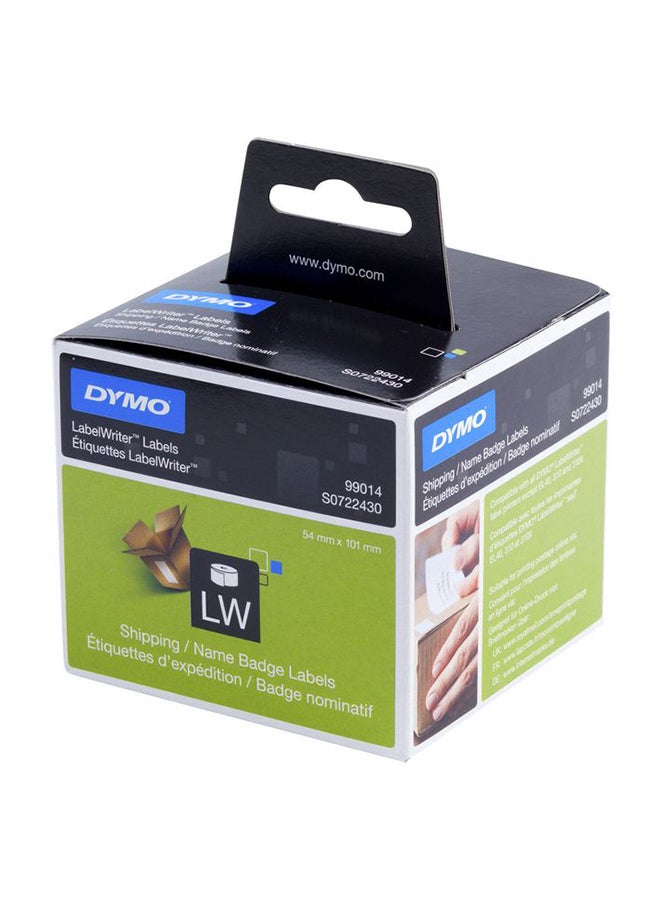 Dymo - Dys0722430 Shipping Labels 101Mmx54Mm 99014 - Image 1