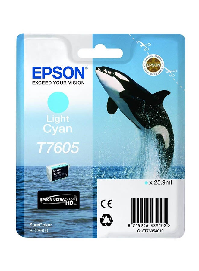 EPSON T7605 Ink Cartridge Cyan
