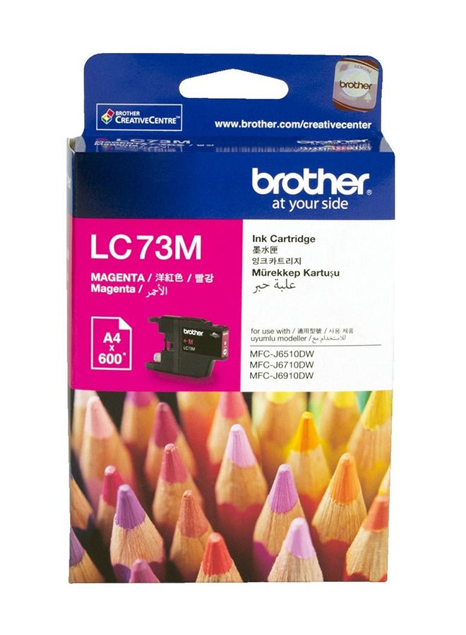 brother LC73M Ink Cartridge Magenta