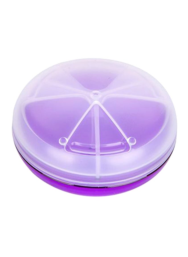 Mini Pill Plastic Storage Box Purple Medium