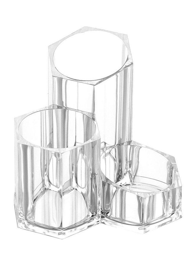 Cosmetic Organizer Makeup Brush Collection Clear