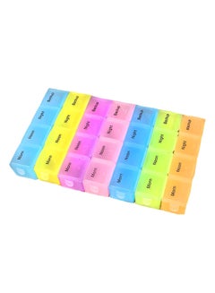 Pill Storage Organizer Multicolour Medium