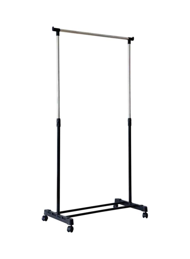 Living Single Garment Rack Black/Silver Medium 