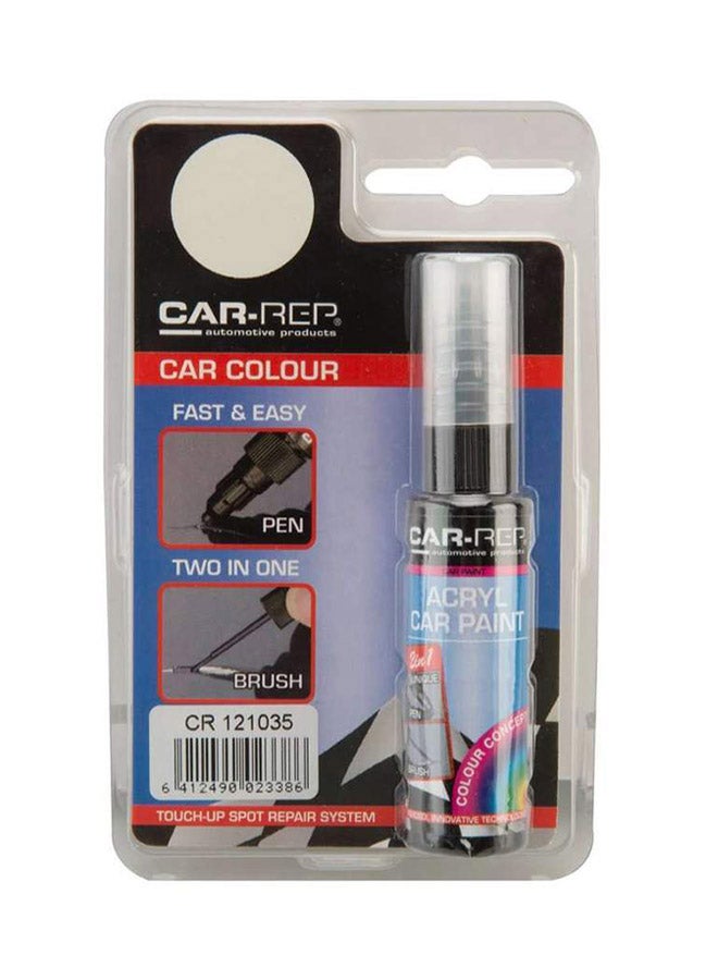 CAR-REP Car Rep Touch Up Pen in White 12ml Model 121035 