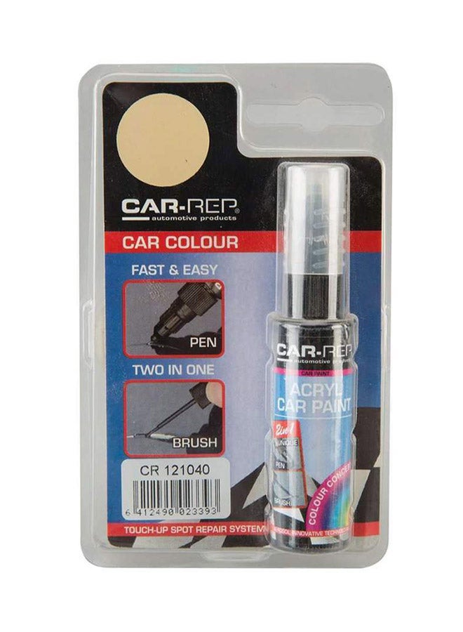 CAR-REP Car Rep Touch Up Pen in White 12ml Model 121040 