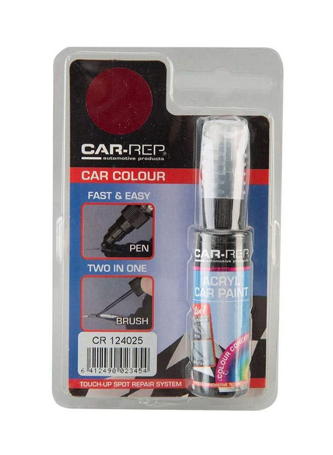 CAR-REP Car Rep Touch Up Pen in Red 12ml Model 124025 