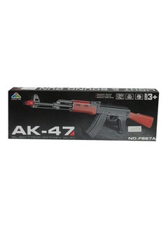 ماركة غير محددة لعبة مسدس Ak-47 بحركة كهربائية أسود اللون 
