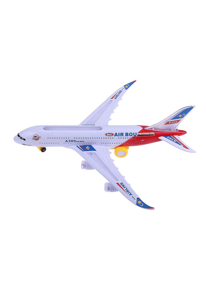 Gifts Online Airbus A380 Airplane Toy with Colorful Lights & Music
