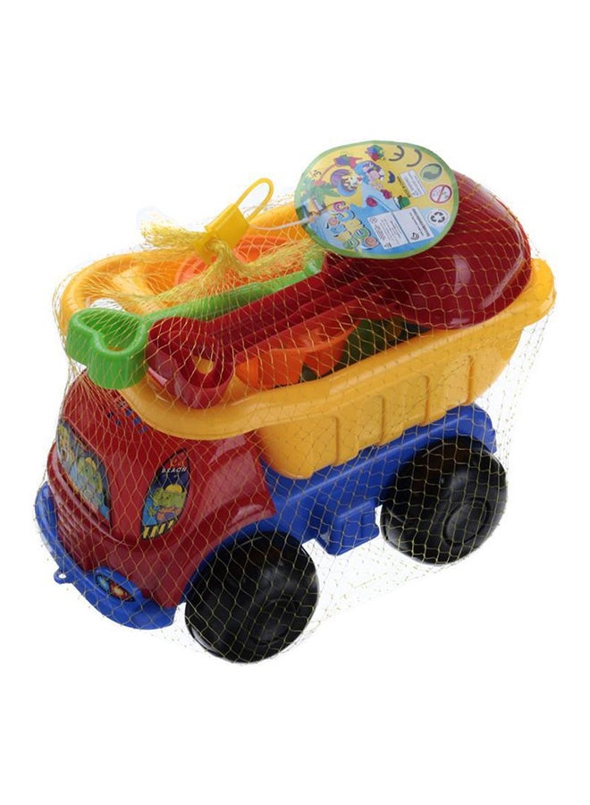 7-Piece Truck Shaped Beach Toy Set