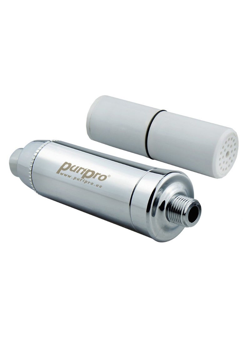 Anti Hair Shower Filter Silver