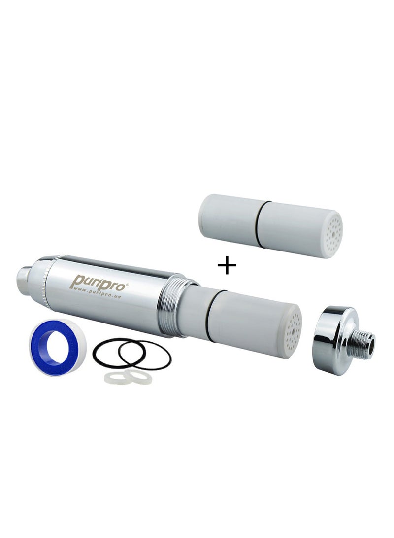 Anti Hairloss Shower Filter Silver