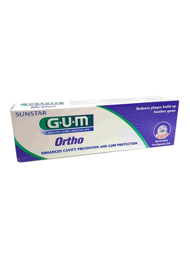 Gum Ortho Spearmint Gel Tooth Paste 75ml