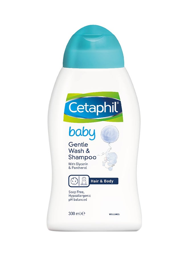 Baby Gentle Wash And Shampoo - 300ml - v1553946304/N22991037A_1