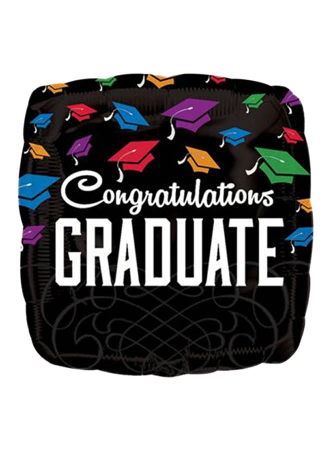 Anagram 40-Piece Congrats Graduation Printed Balloon Set 18inch 