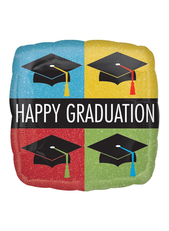 Anagram Happy Graduation Cap Foil Balloon 18inch 