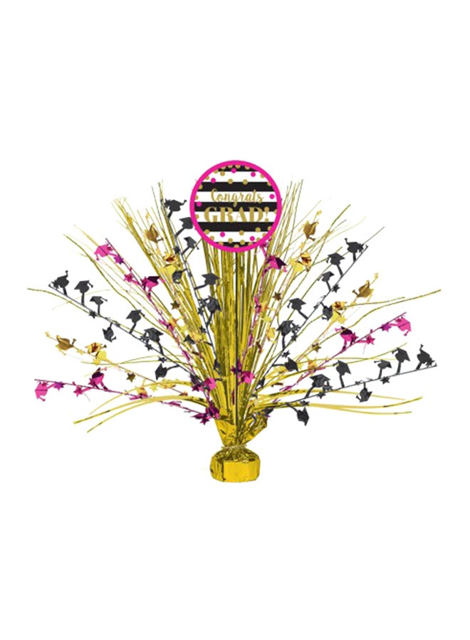 Amscan Congrats Grad Confetti Spray Centerpiece