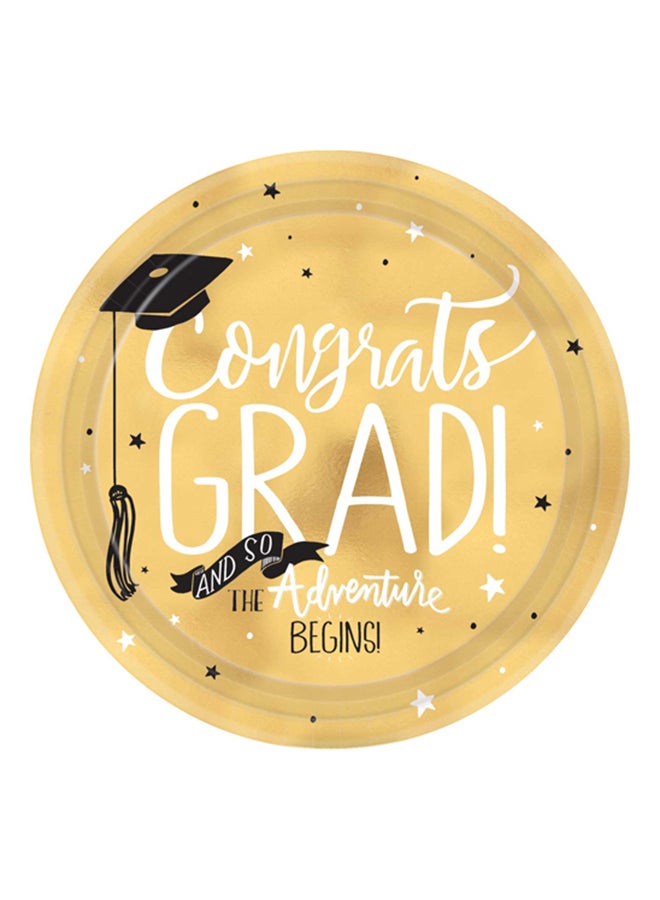 Amscan The Adventure Begins Paper Plates, 10.5In, 8Pcs